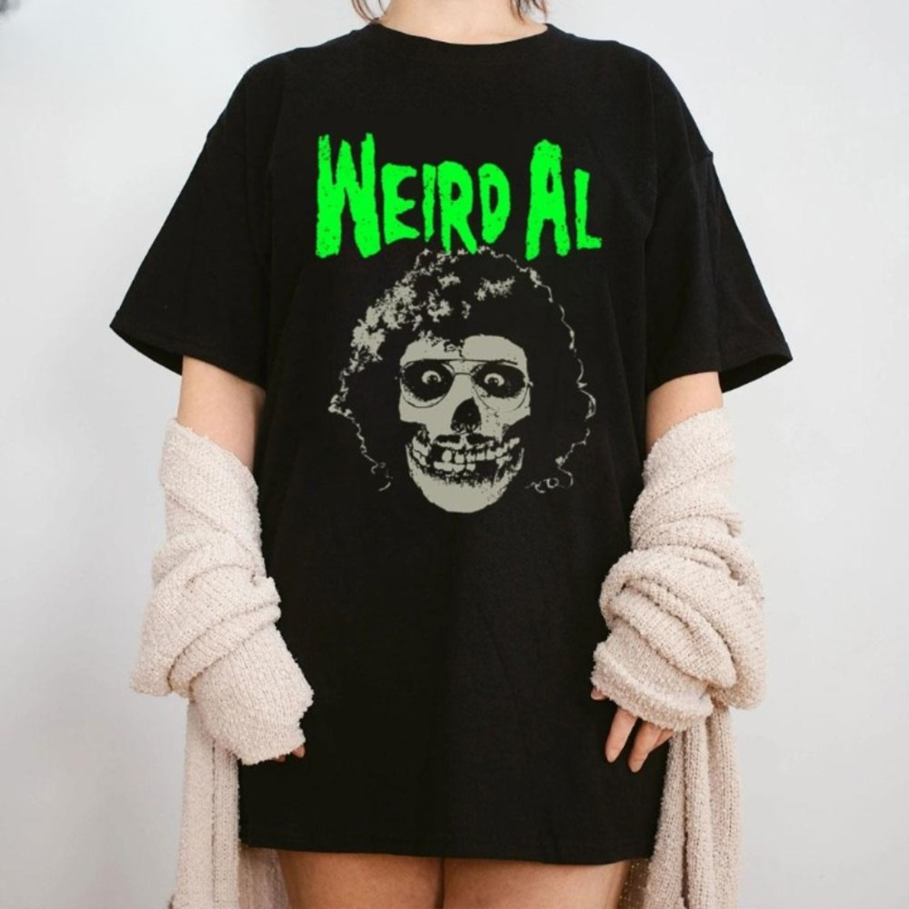 Weird Al Misfits Band Art Unisex Tshirt Rock Music Tshirt Gift For Fans